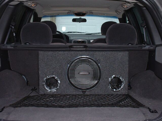 2001 Cherokee sport jeep sub box #4